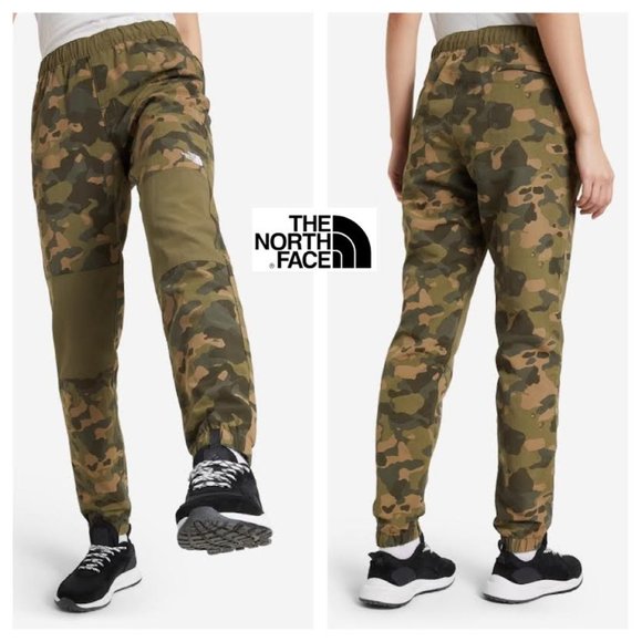 NWT $85 THE NORTH FACE Women L Classic V Jogger FLASH DRY UPF 50+ Pants Outdoors - Picture 1 of 11